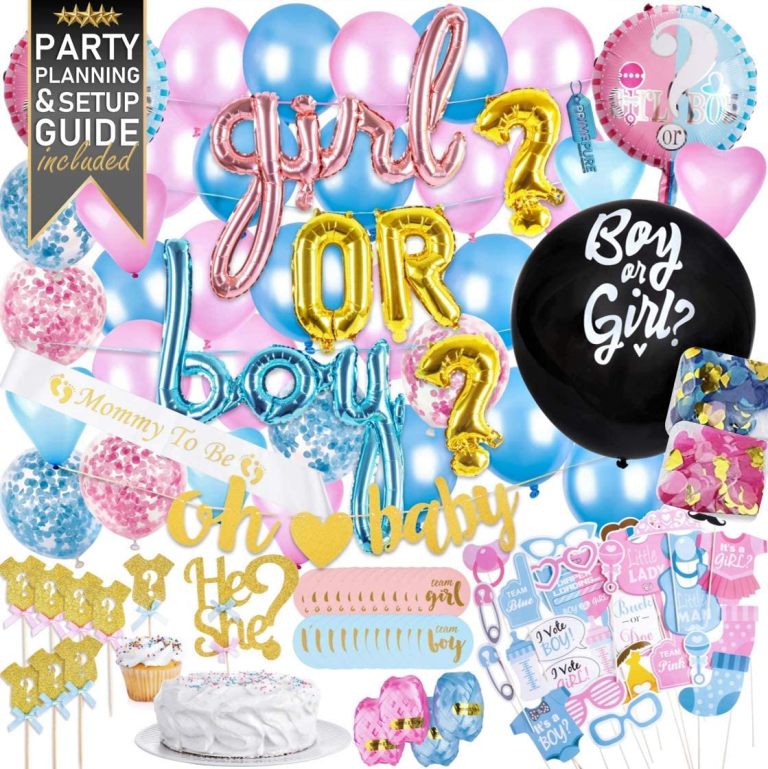Baby Gender Reveal Party Supplies & Decorations