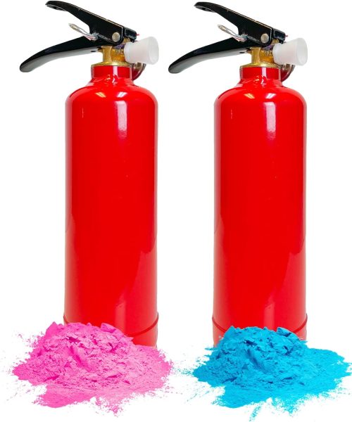 gender reveal fire extinguisher